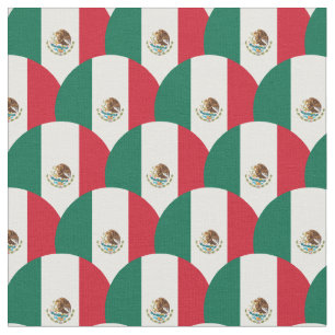 Drapeau mexicain et tissu tendance mexicain