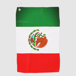 Drapeau mexicain serviette de golf