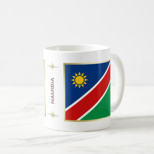 Drapeau Namibie + Plan Mug