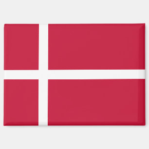 Drapeau national du Danemark Aimant rectangle