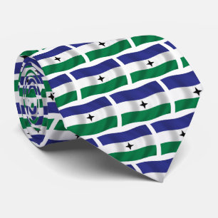 Drapeau nationaliste Bubi cravate