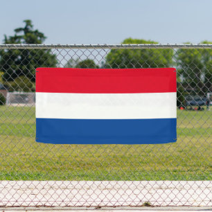 Drapeau néerlandais des Pays-Bas bannière personna
