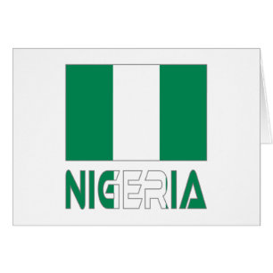 Drapeau nigérian et Nigeria