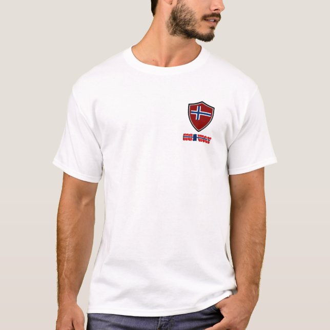 Drapeau norvégien T-shirt (Devant)