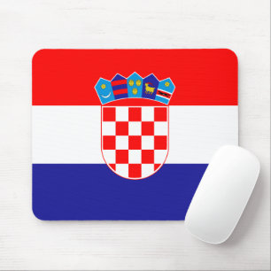 Drapeau officiel de la Croatie Tapis de souris e