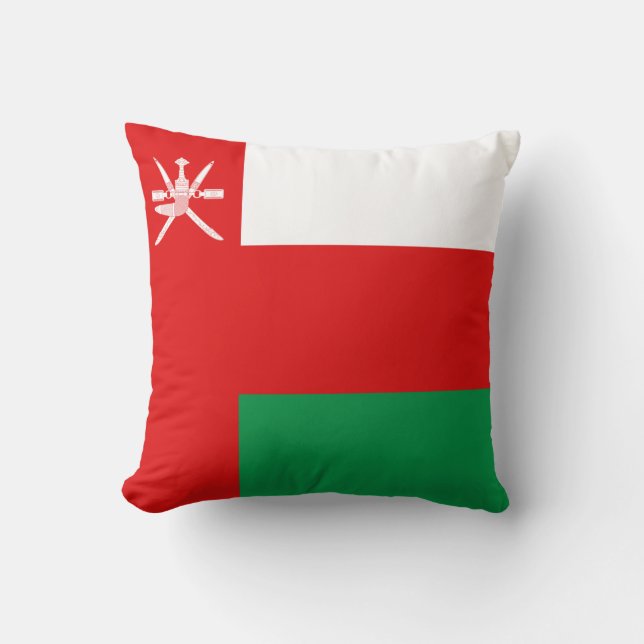 Drapeau Oman x Coussin Drapeau (Recto)