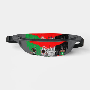 Drapeau palestinien peint par des enfants de Gaza