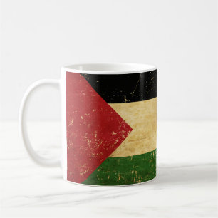 Drapeau palestinien Vintage Mug