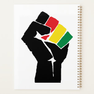 Drapeau panafricain Poing, histoire noire afro-amé