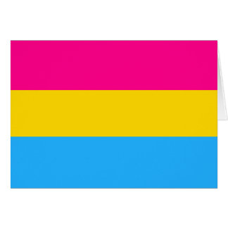 "DRAPEAU PANSEXUAL DE FIERTÉ "