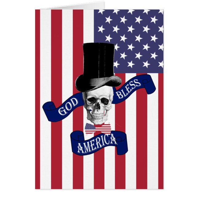 Drapeau patriotique américain (Devant)