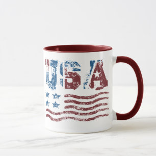 Drapeau patriotique américain Mug