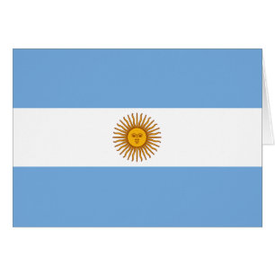 Drapeau patriotique argentin