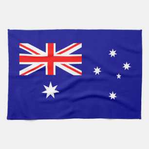 Drapeau patriotique australien serviette de cuisin