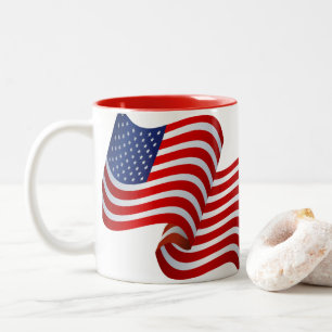 Drapeau Patriotique Café Mug