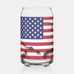 Drapeau Patriotique DIEU BLESS AMERICA USA