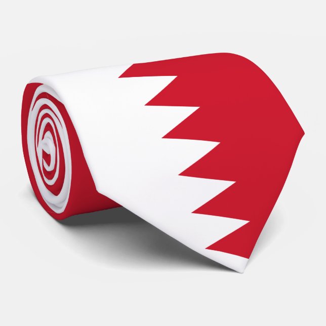 Drapeau patriotique du Cravate de Bahreïn (Roulé)