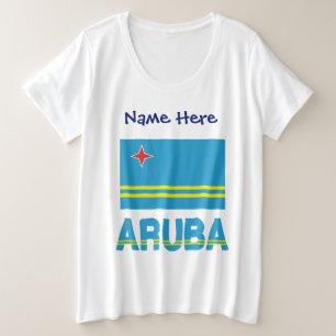 Drapeau personnalisé Aruba et Aruba