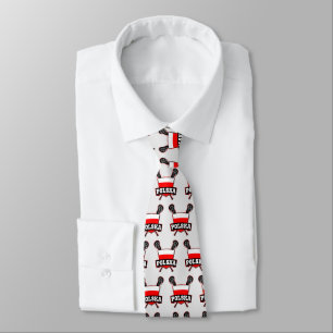 Drapeau Polonais Polski Cravate de crosse