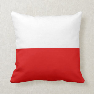 Drapeau polonais x Coussin du drapeau