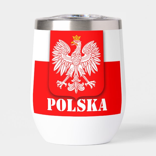 Drapeau Polska Patriotique Voyage Rouge (Avant)