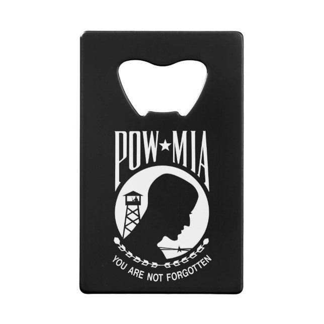 Drapeau POW MIA : Soldats disparus de la guerre du (Devant)