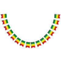 Drapeau rastafarien Rasta Ethiopie