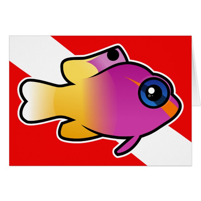 Drapeau Royal Gramma Dive (Devant horizontal)