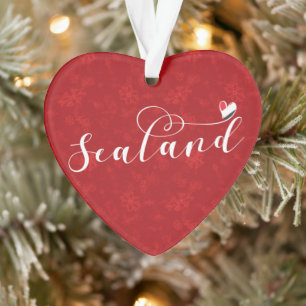 Drapeau Sealand dans le coeur, Principauté de Seal