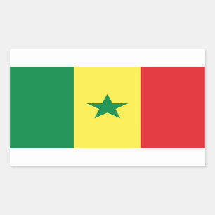 Drapeau sénégalais Stickers
