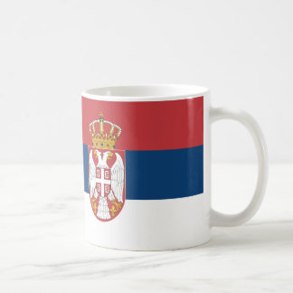 Drapeau Serbie Céramique café Mug