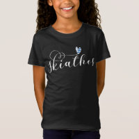 Drapeau Skiathos En Coeur, Grèce T-shirt