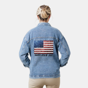 Drapeau Sparkly USA faux 4 juillet