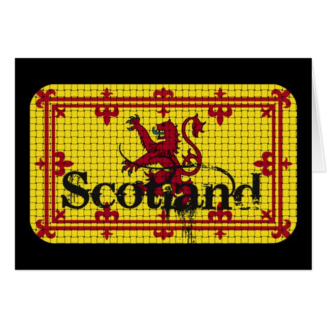 Drapeau standard écossais (Devant horizontal)