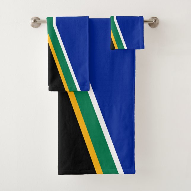 drapeau sud-africain (En situation)