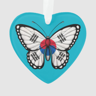 Drapeau sud-coréen de papillon
