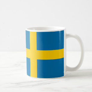 Drapeau Suède Céramique café Mug