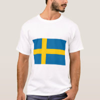 Drapeau suédois (Suède) T-shirt