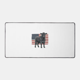 Drapeau taureau patriotique Gravure vintage Graphi