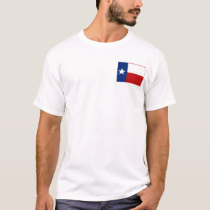 Drapeau texan + T-shirt Carte