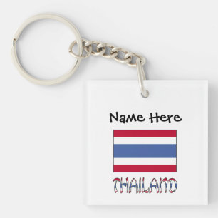 Drapeau thaïlandais personnalisé Thailand