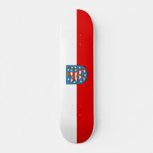 Drapeau Thuringe Skateboard