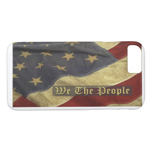 Drapeau US, We the People iPhone 7 coque