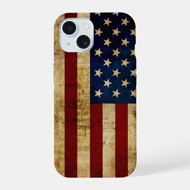 Drapeau USA / Grunged (Verso)
