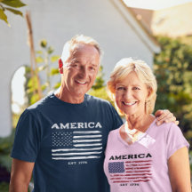 Drapeau Vintage patriotique T-shirt