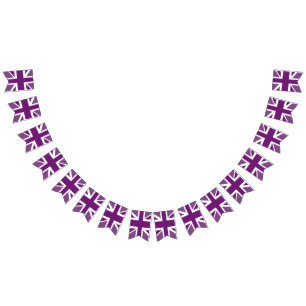 Drapeau violet britannique Platinum Jubilee 2022