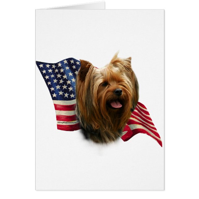 Drapeau Yorkshire Terrier (Devant)