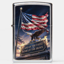Drapeaux américains d'aigle #9