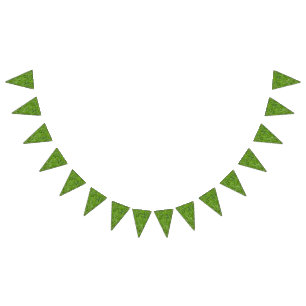 Drapeaux centraux d'étamine d'herbe et de gazon