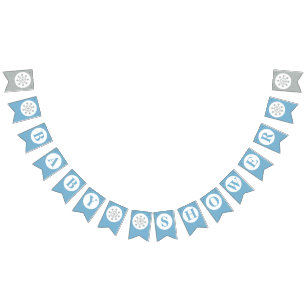 Drapeaux de baby shower - Garçon Babyshower